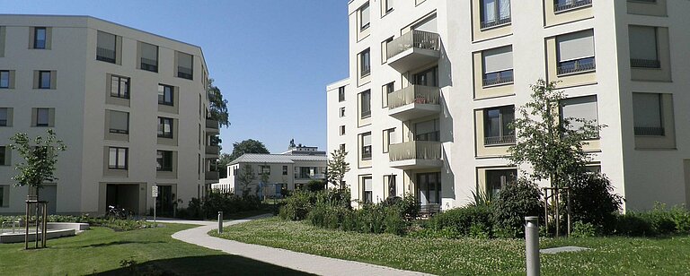Impression des Stiftstadt Wohnen in Kempten - ein Projekt der Knecht Ingenieure GmbH