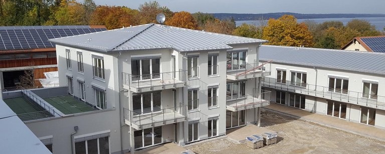 Impression des Wohnparks in Bernried - ein Projekt der Knecht Ingenieure GmbH