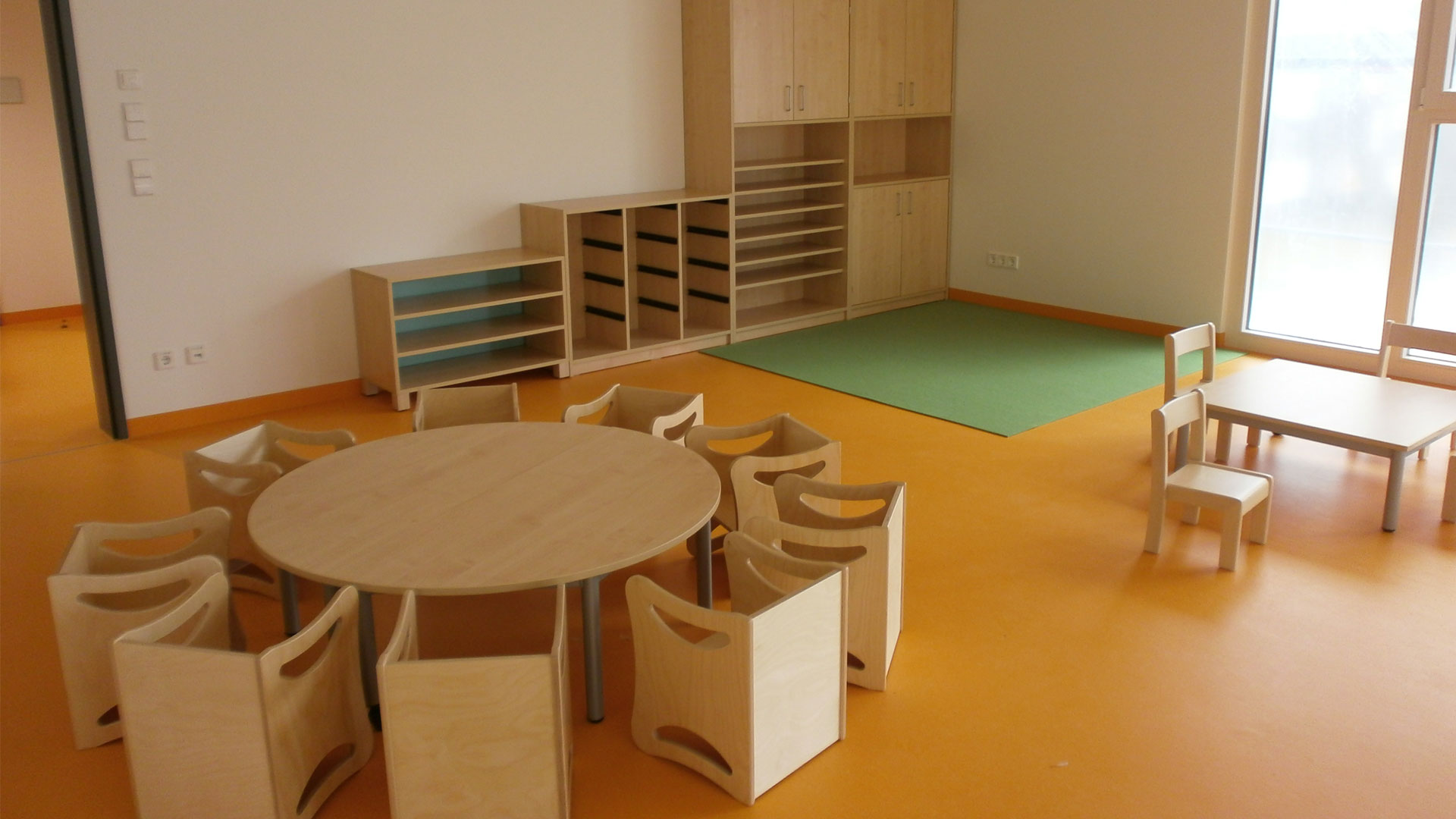 Impression des Städtischen Albert Schweitzer Kindergarten in Heidenheim - ein Projekt der Knecht Ingenieure GmbH