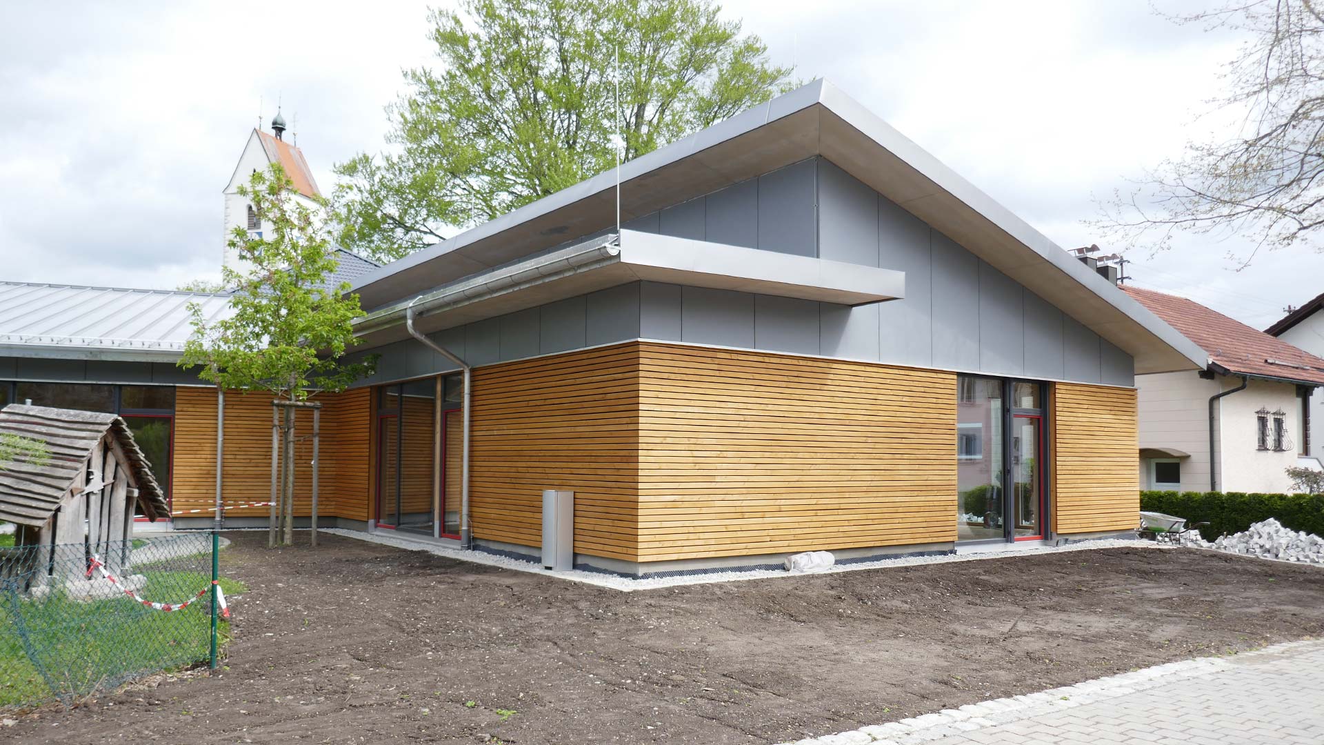 Impression vom Kindergarten St. Michael in Wildpoldsried - ein Projekt der Knecht Ingenieure GmbH