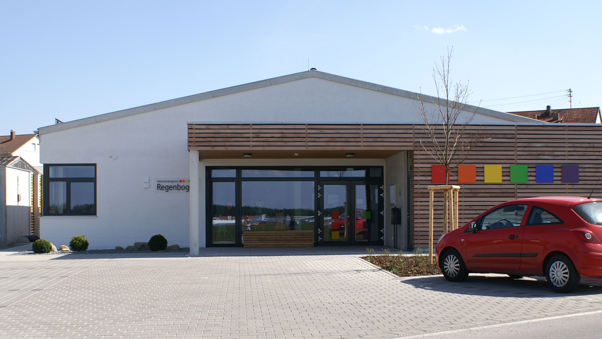 Impression der KITA Regenbogen in Mauerstetten - ein Projekt der Knecht Ingenieure GmbH