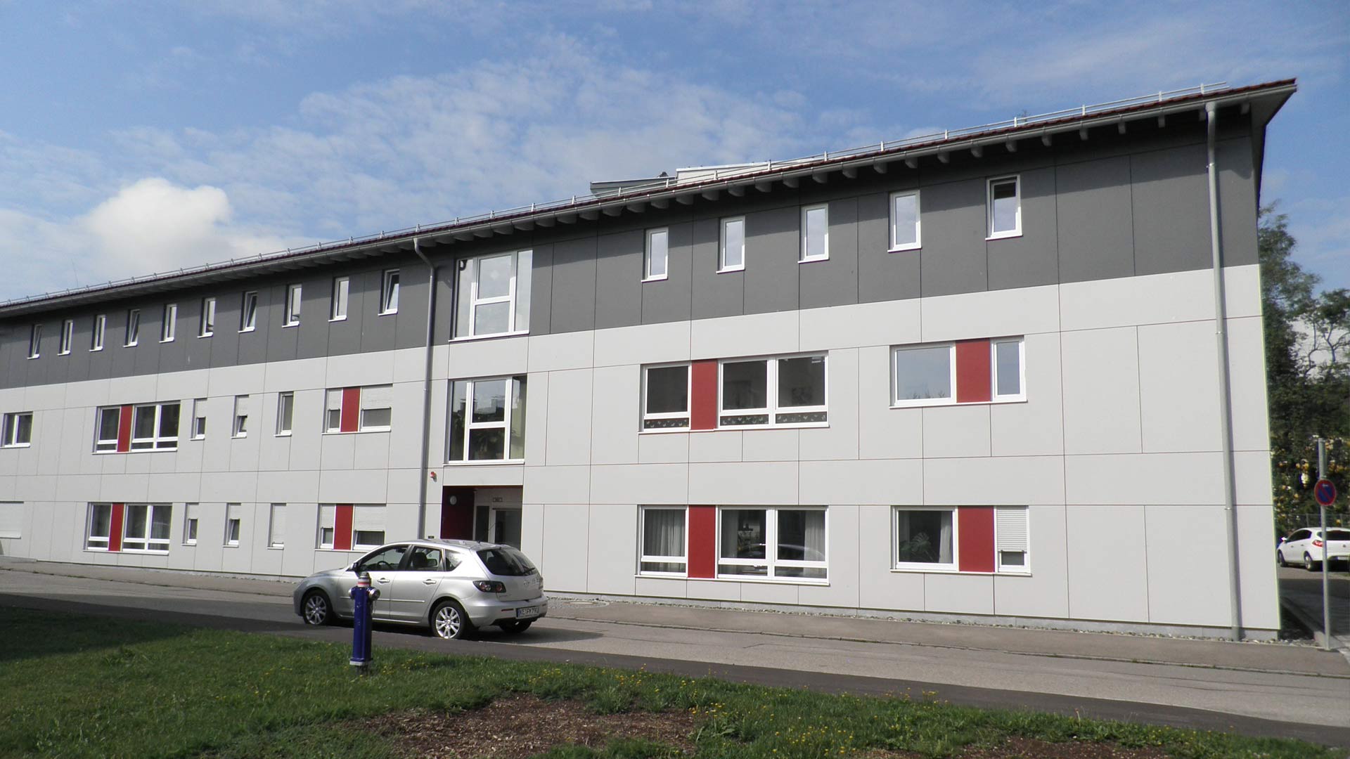 Impression des Wohnheims für Körperbehinderte in Kempten - ein Projekt der Knecht Ingenieure GmbH