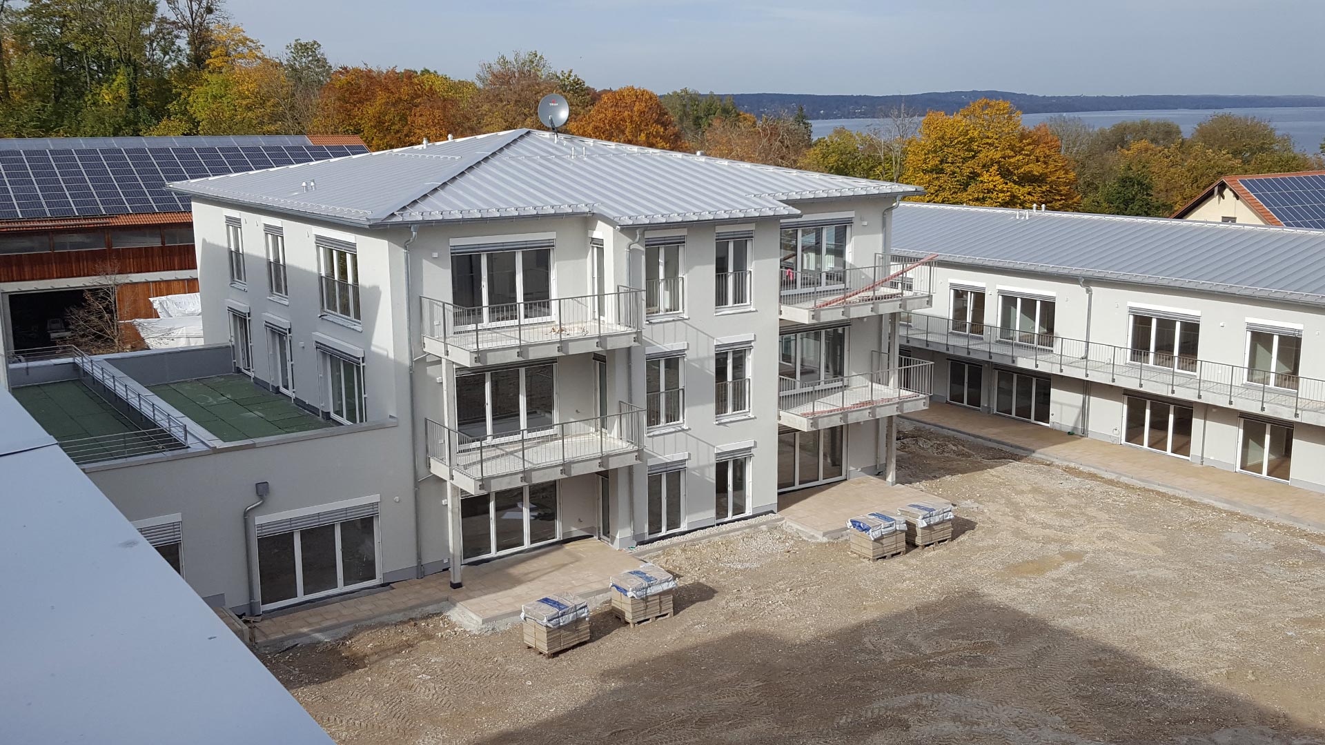 Impression des Wohnparks in Bernried - ein Projekt der Knecht Ingenieure GmbH