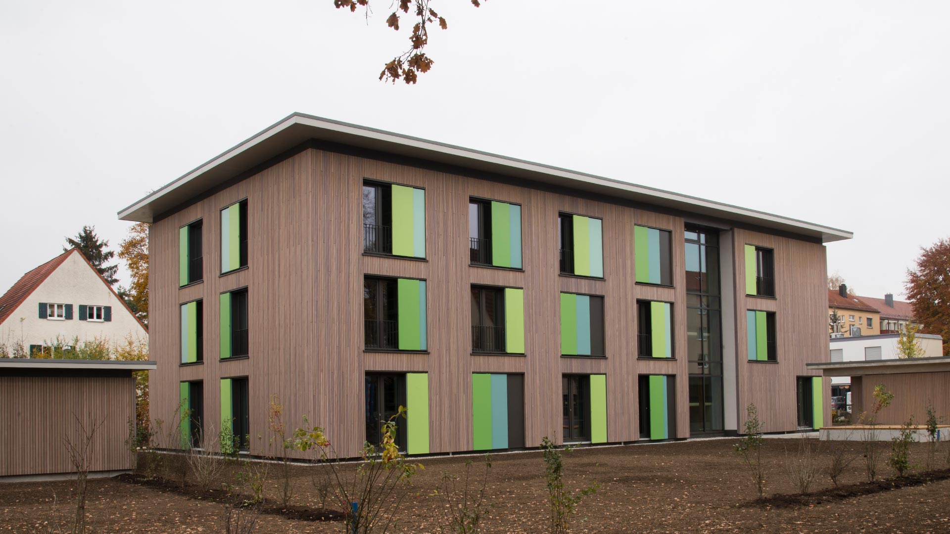 Impression der Studentenwohnheime in Haunstetten - ein Projekt der Knecht Ingenieure GmbH